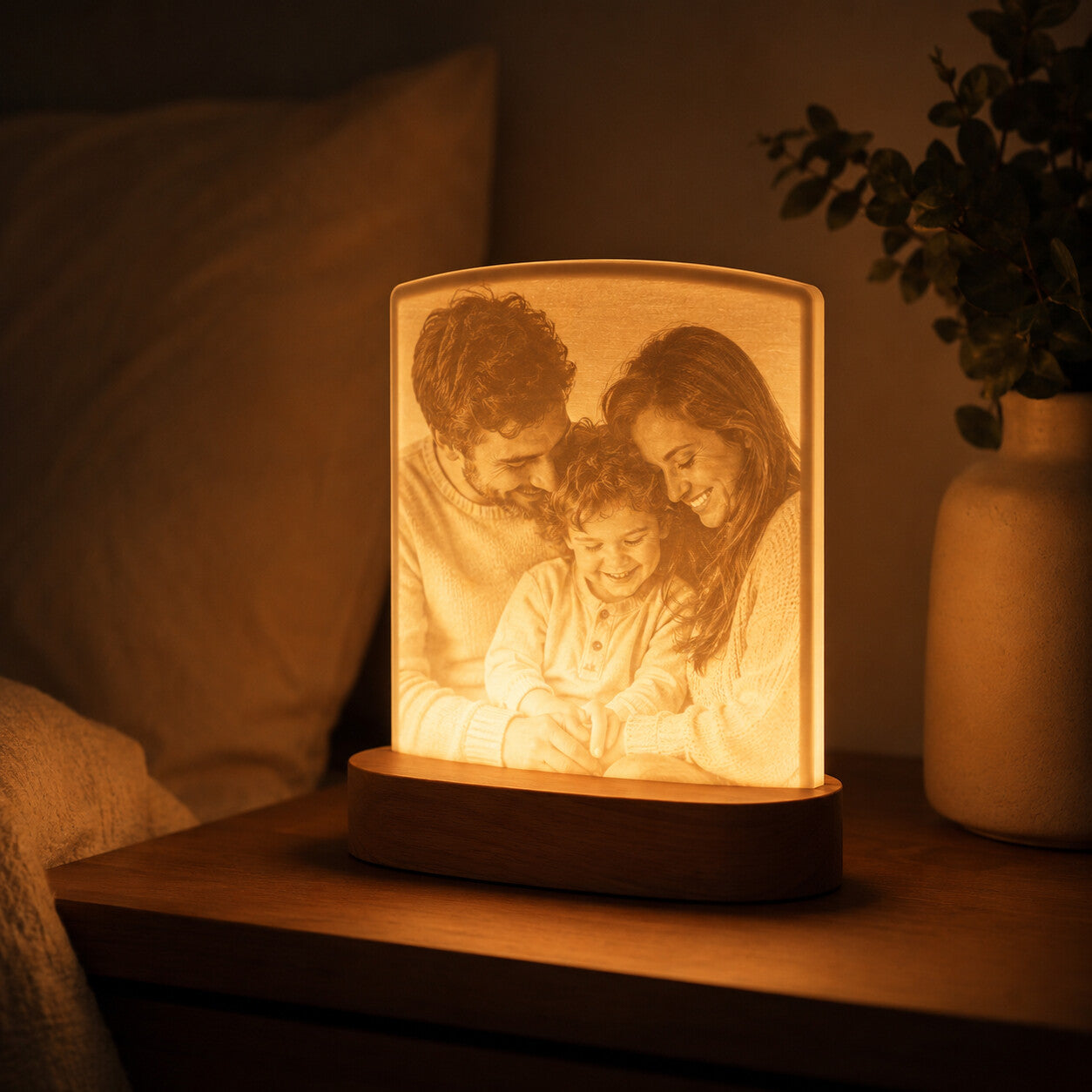 Photo Lithophane Lamp
